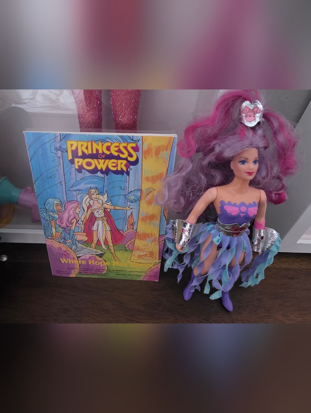 Rare 1986 Spinnerella She Ra Princess Of Power He Man Motu Toy Doll All Vintage